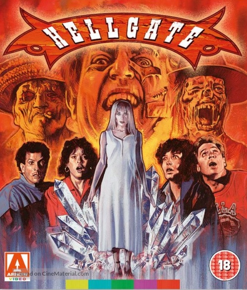 Hellgate - British Blu-Ray movie cover