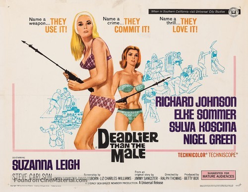 Deadlier Than the Male - Movie Poster