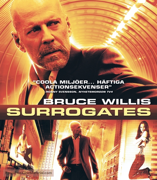 Surrogates - Swedish Blu-Ray movie cover