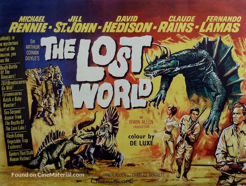 The Lost World - British Movie Poster
