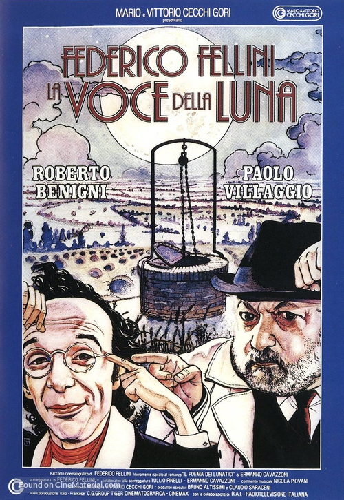 Voce della luna, La - Italian Movie Poster