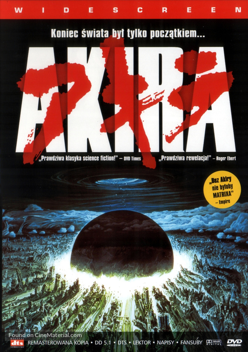 Akira - Polish DVD movie cover