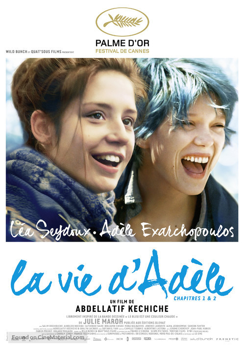 La vie d&#039;Ad&egrave;le - Swiss Movie Poster