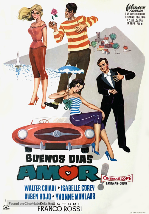 Amore a prima vista - Spanish Movie Poster