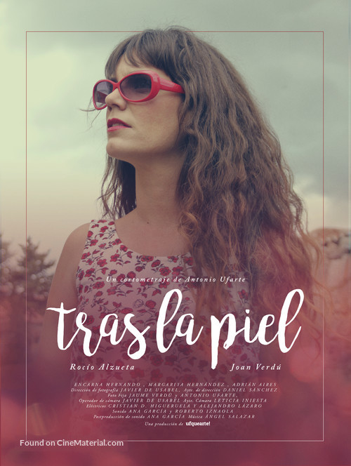 Tras la piel - Spanish Movie Poster