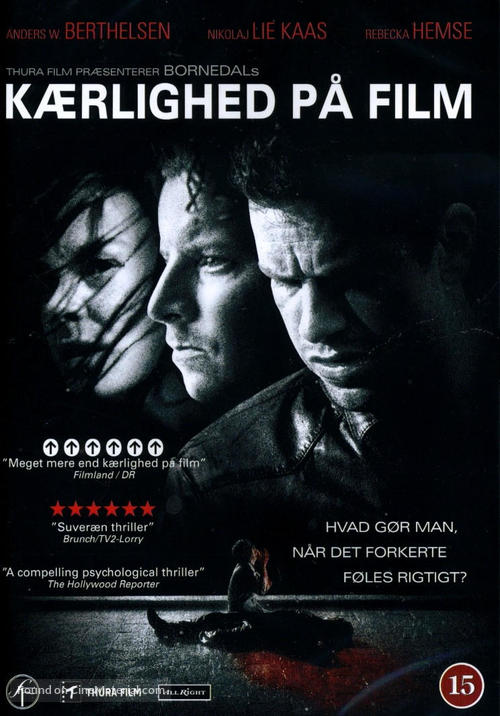 K&aelig;rlighed p&aring; film - Danish DVD movie cover
