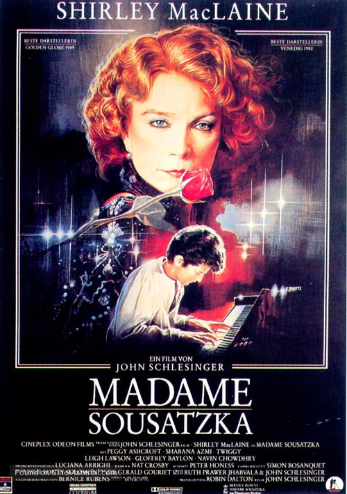 Madame Sousatzka - German Movie Poster