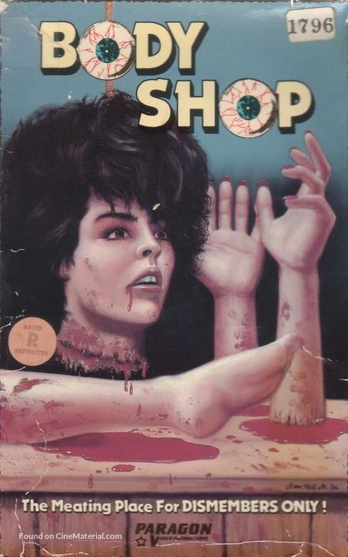 The Body Shop - VHS movie cover