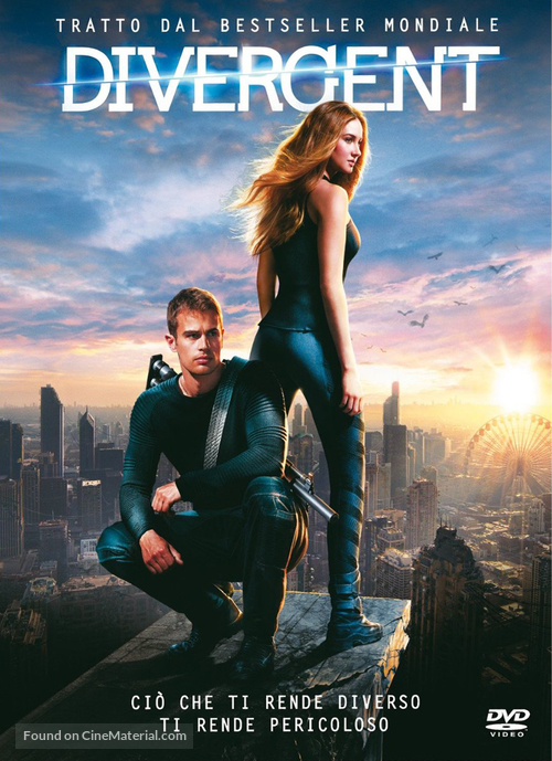 Divergent - Italian DVD movie cover