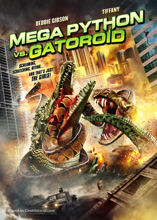 Mega Python vs. Gatoroid - DVD movie cover