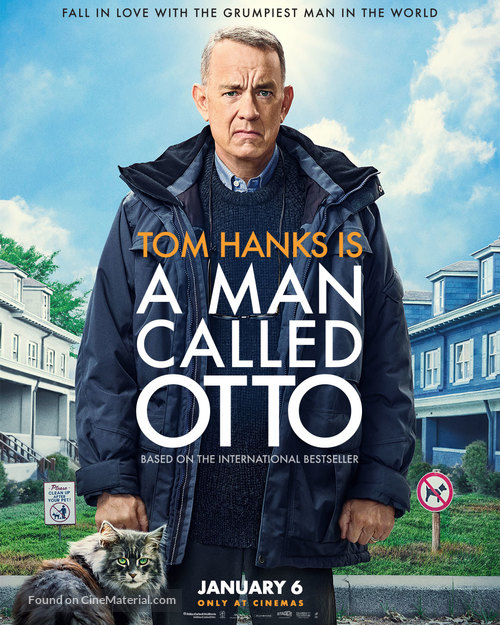 A Man Called Otto - British Movie Poster