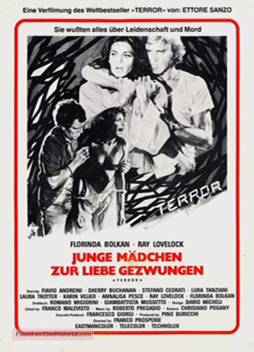 La settima donna - German Movie Poster