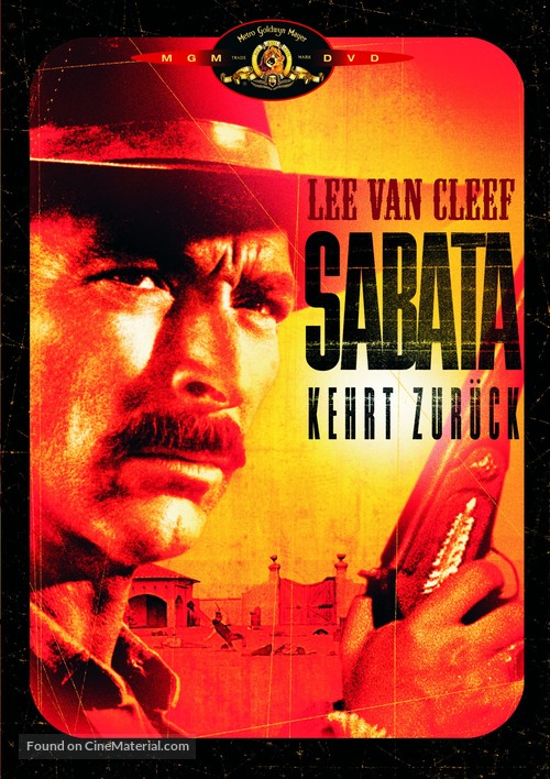 &Egrave; tornato Sabata... hai chiuso un&#039;altra volta - German DVD movie cover