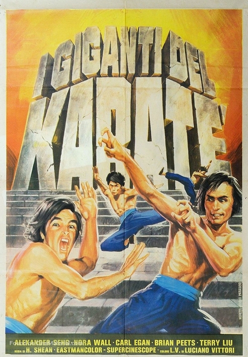 Hong quan yu yong chun - Italian Movie Poster
