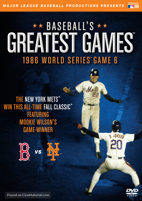 &quot;1986 World Series&quot; - DVD movie cover