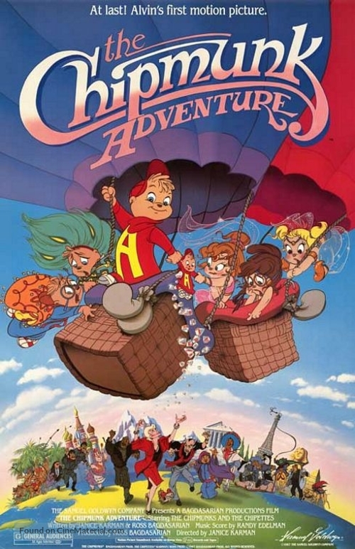 The Chipmunk Adventure - Movie Poster
