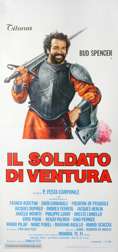 Il Soldato Di Ventura - Italian Movie Poster