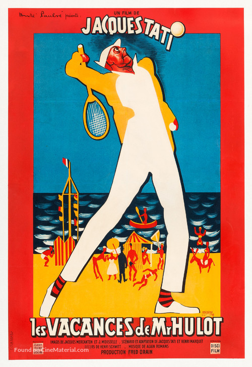 Les vacances de Monsieur Hulot - French Movie Poster