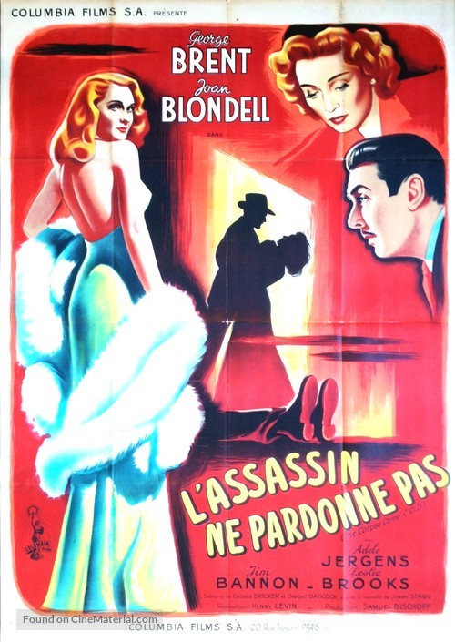 The Corpse Came C.O.D. - French Movie Poster