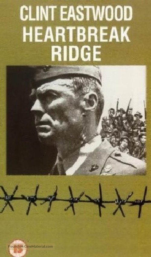 Heartbreak Ridge - British VHS movie cover