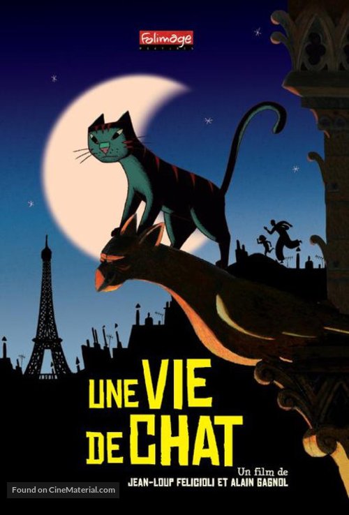 Une vie de chat - French Movie Poster