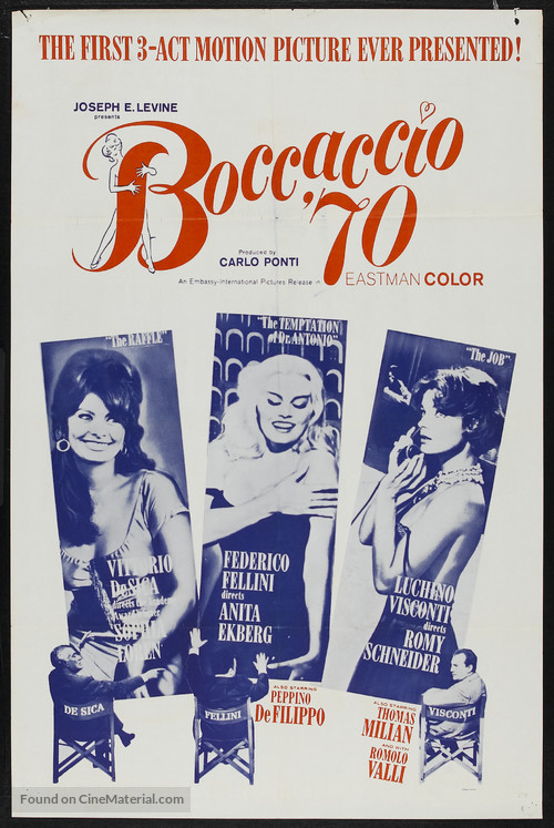 Boccaccio &#039;70 - Movie Poster