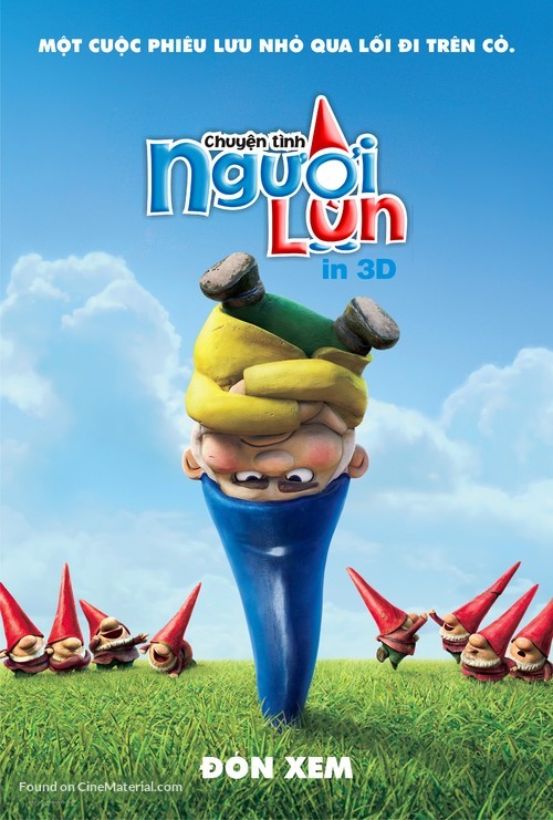 Gnomeo &amp; Juliet - Vietnamese Movie Poster