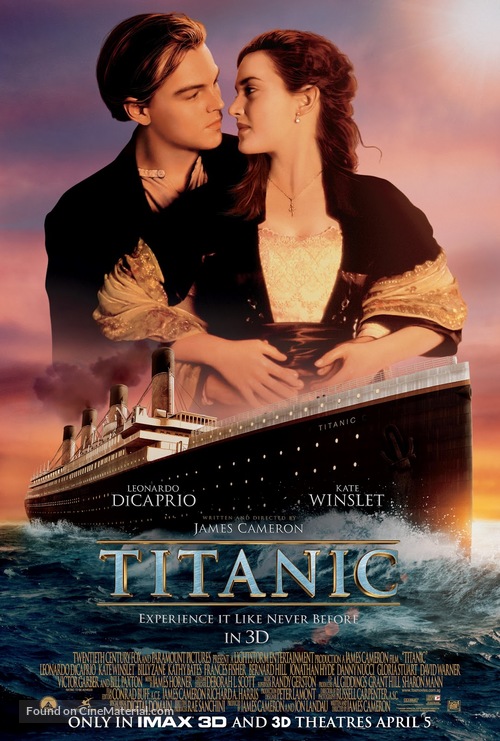 Titanic - Singaporean Movie Poster