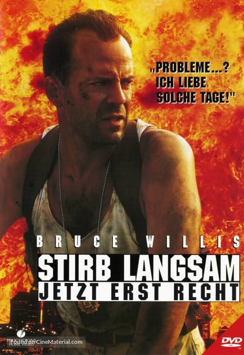 Die Hard: With a Vengeance - German DVD movie cover