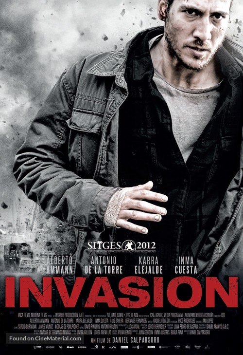 Invasor - French DVD movie cover