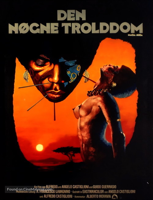 Magia nuda - Danish Movie Poster