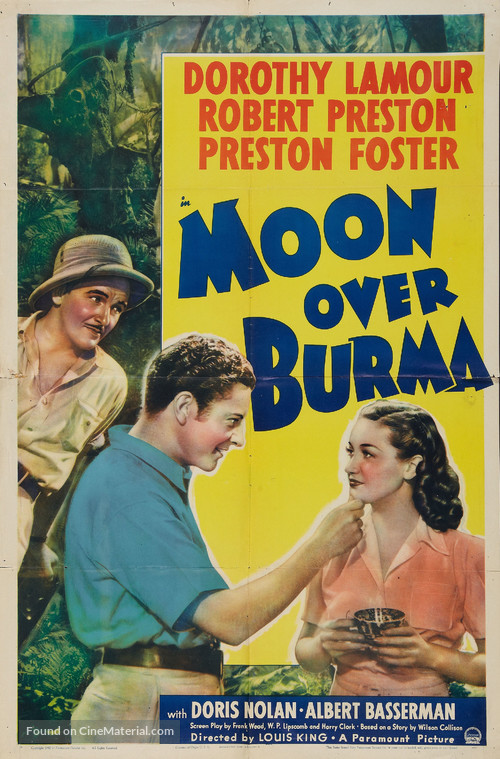 Moon Over Burma - Movie Poster