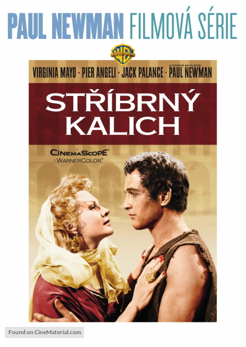 The Silver Chalice - Czech DVD movie cover