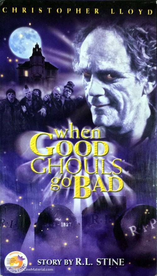 When Good Ghouls Go Bad - VHS movie cover