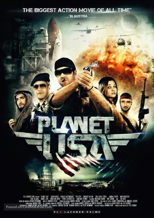 Planet USA - Austrian Movie Poster