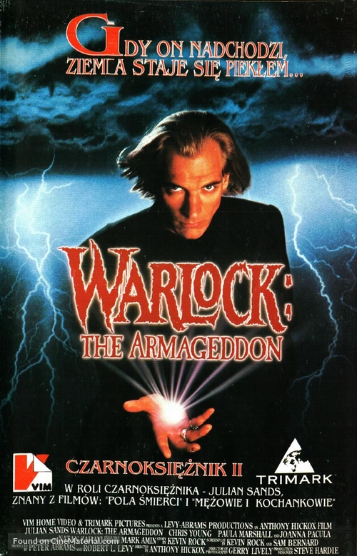 Warlock: The Armageddon - Polish Movie Cover
