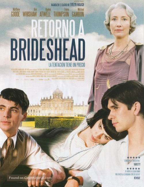 Brideshead Revisited - Spanish Movie Poster