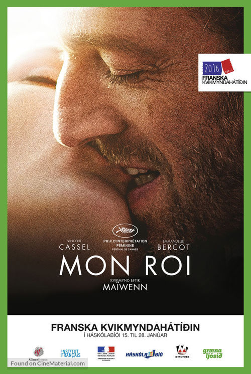 Mon roi - Icelandic Movie Poster