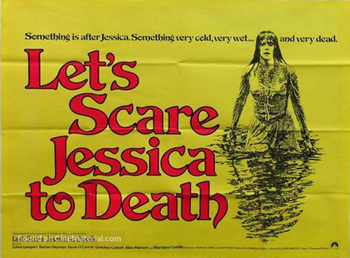 Let&#039;s Scare Jessica to Death - British Movie Poster