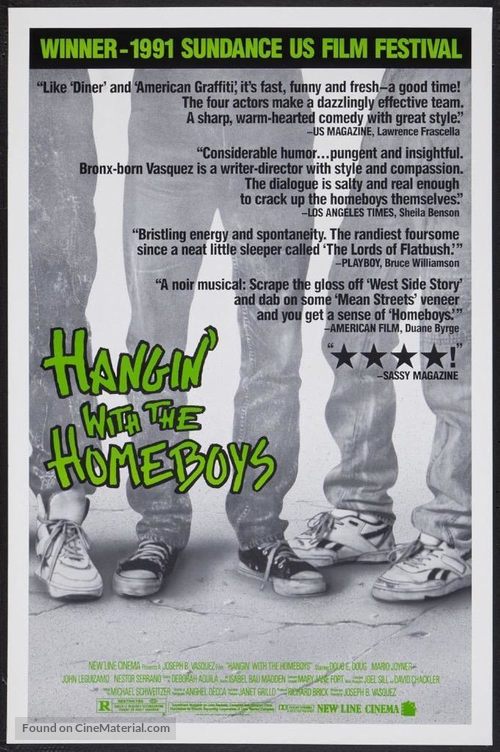 Hangin&#039; with the Homeboys - Movie Poster