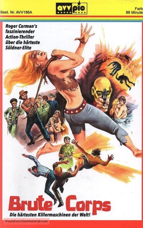 Brute Corps - German DVD movie cover