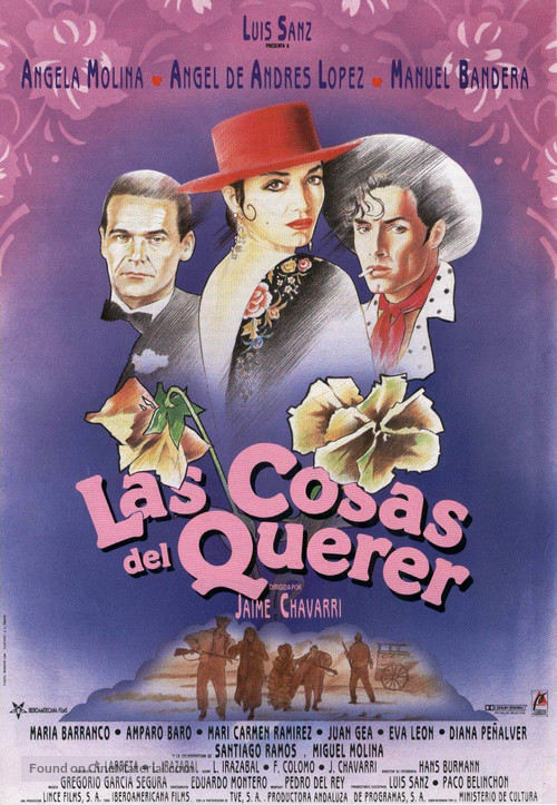 Las cosas del querer - Spanish Movie Poster