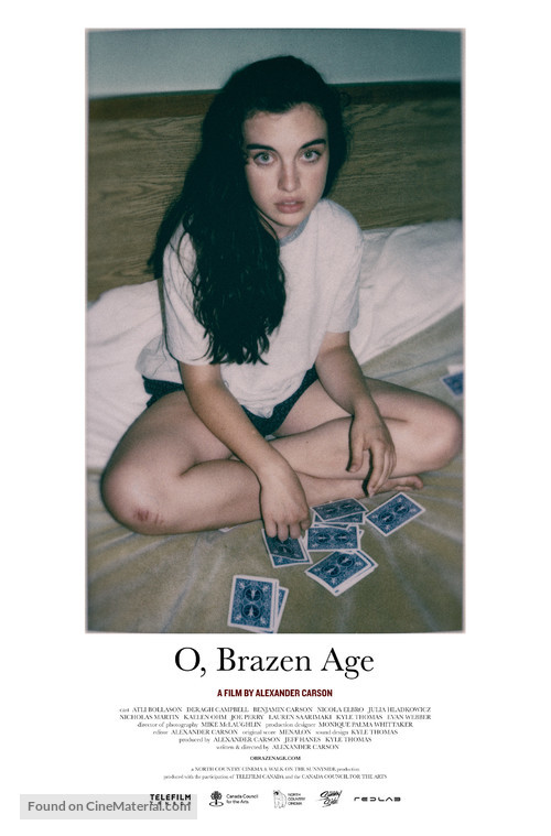 O, Brazen Age - Canadian Movie Poster