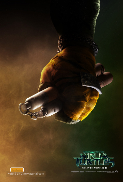 Teenage Mutant Ninja Turtles - Australian Movie Poster