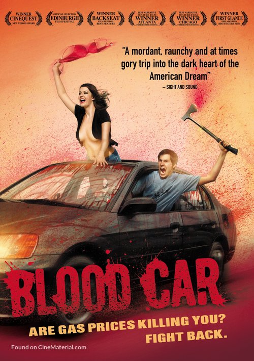 Blood Car - DVD movie cover