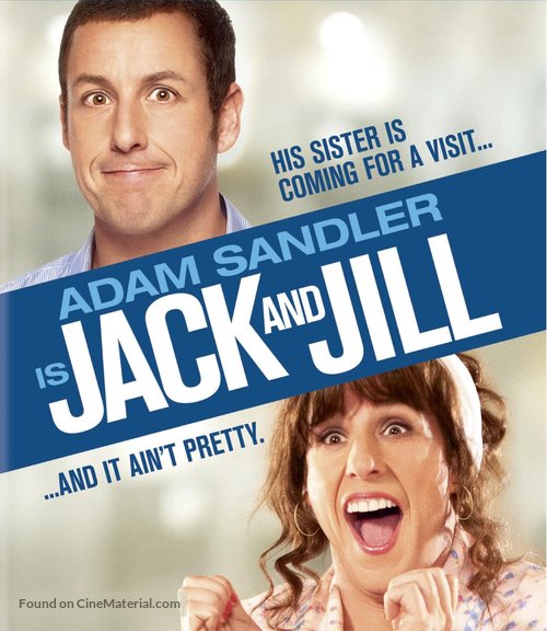 Jack and Jill - Blu-Ray movie cover