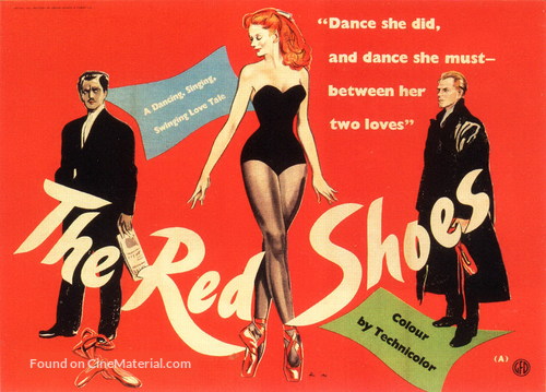 The Red Shoes - British Movie Poster