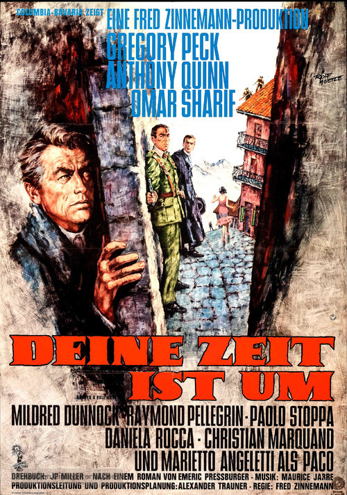 Behold a Pale Horse - German Movie Poster