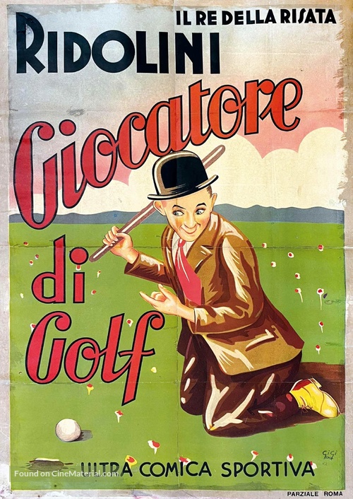 Golf - Italian Movie Poster