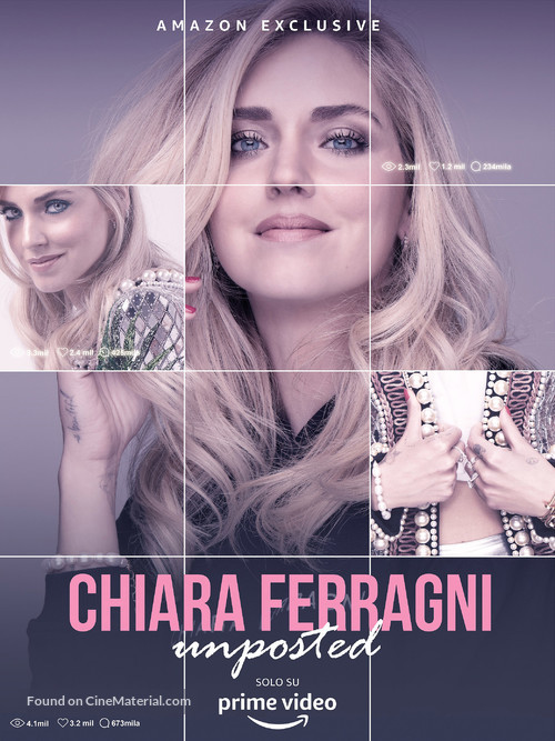 Chiara Ferragni- Unposted - Italian Movie Poster